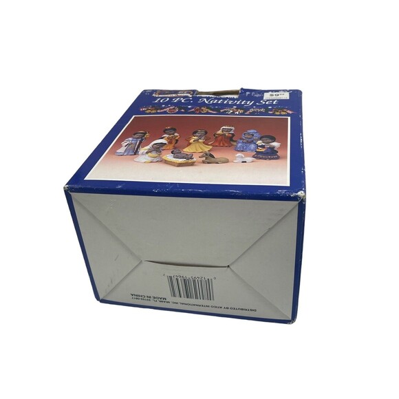 Nativity Christmas Avenue Porcelain 6 Not Complete - Picture 12 of 12